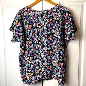 Floral 90s Top